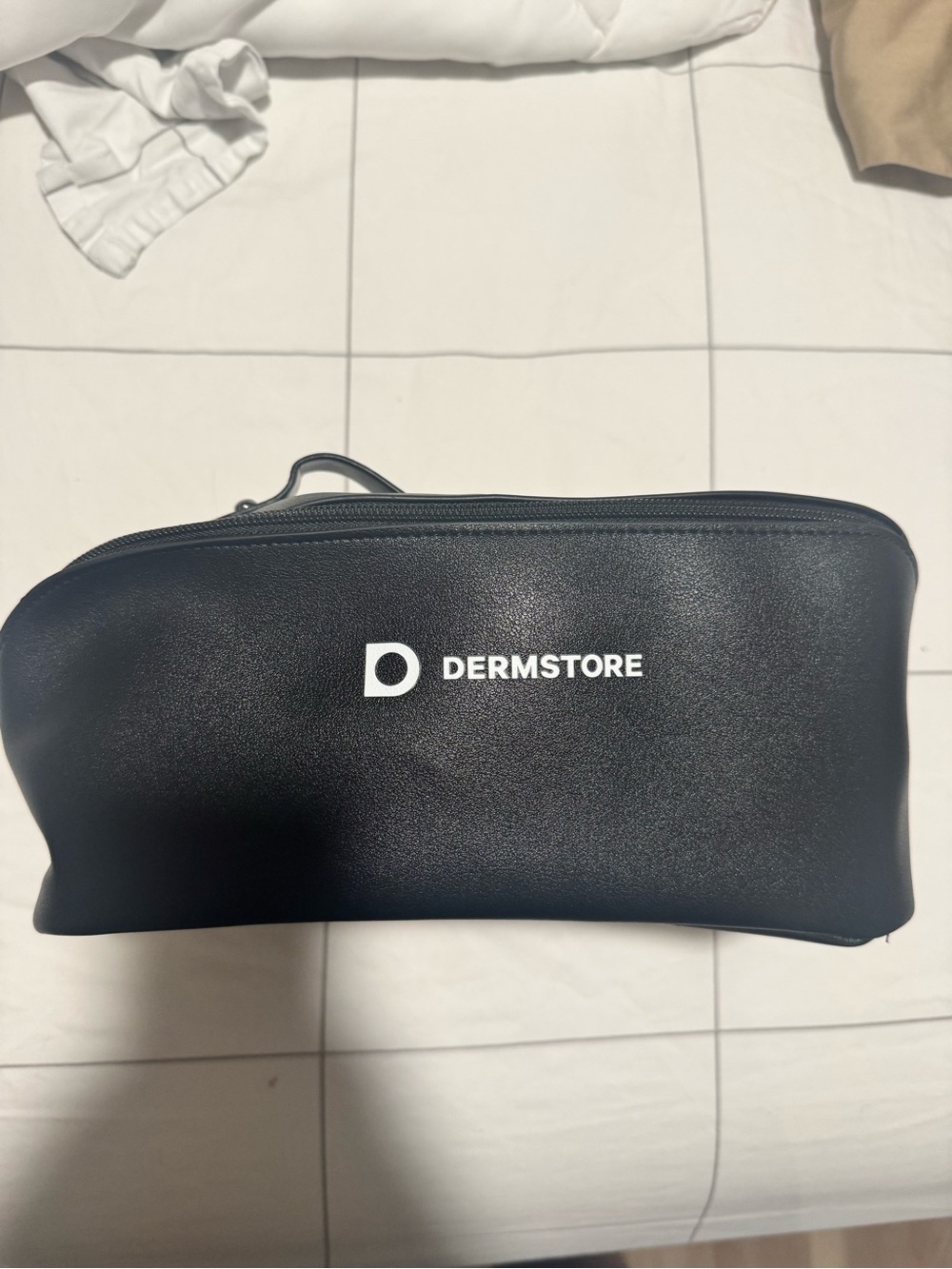 Dermstore Black Toiletry Bag